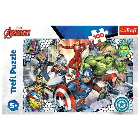 Puzzle Trefl 100 Sławni Avengers 164541