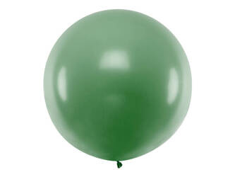 Balon okrągły 1m Pastel Dark Green 746978