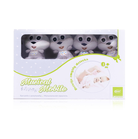 4BABY P&E Karuzela Musical Mobile Rabbit R08 957886