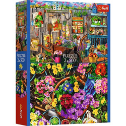 Puzzle Trefl 2x500 Prace w ogrodzie 375299