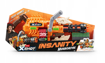 Zuru X-SHOT Insanity Horror Fire Dread Hammer 064233