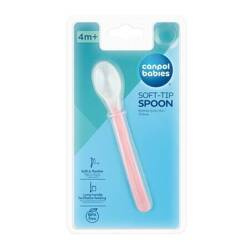 Canpol Miękka łyżeczka różowa 864771