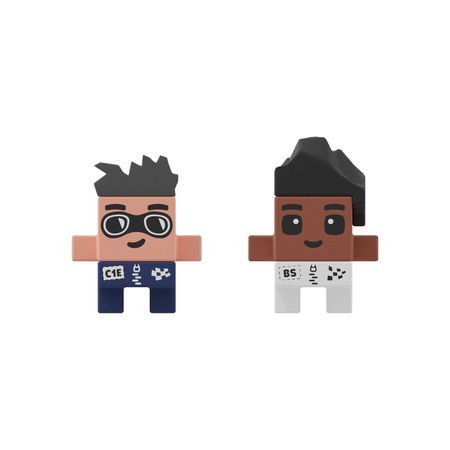 Klocki Waffle Mini Wyścig 80szt 903179