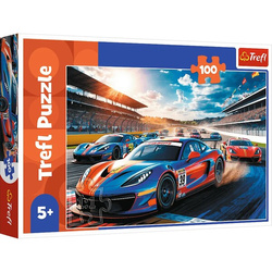 Puzzle Trefl 100 Szybka wyścigówka 174038
