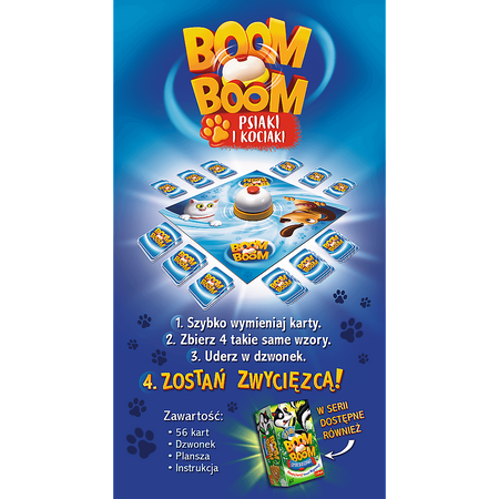 Gra trefl boom boom - psiaki i kociaki 019094