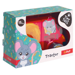 Trefl Zabawka drewniana Magnetic vehicle Tractor 619966