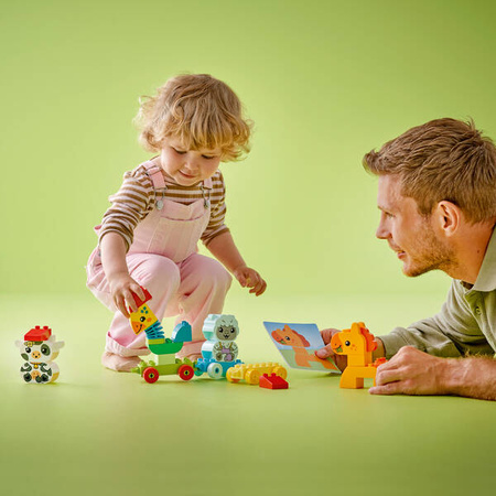 Lego 10412 Duplo Pociąg ze zwierzątkami V29