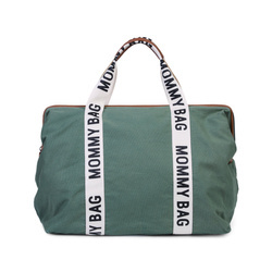 Childhome Torba Mommy Bag Signature Zielona 164959