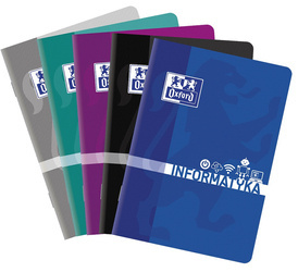 Zeszyt oxford a5 60k temat.informatyka krata 90g 368960