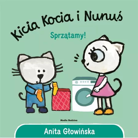 Książeczka Kicia Kocia i Nunuś Sprzątamy! 657876