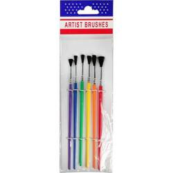 Pędzelki szkolne 6szt 521075