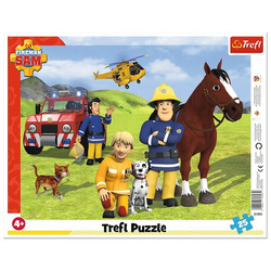 Puzzle Trefl 25 Ramkowe Zawsze na straży Strażak Sam 313932