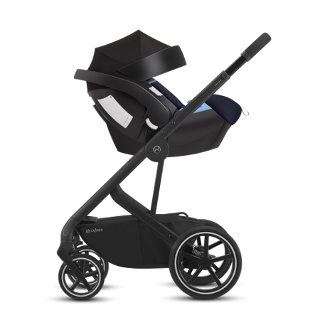 Cybex aton 5 deep black fotelik samochodowy 0-13kg + baza 2-fix