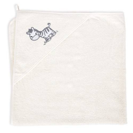 Ceba Ręcznik dla niemowlaka Zebra Creamy 100x100 Ceba Baby 332413
 