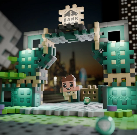 Klocki Waffle Napad na bank 906712