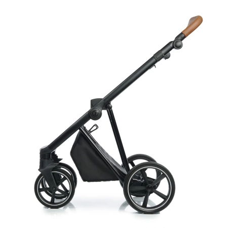Roan wózek dziecięcy iVI 2.0 Vintage Collection Hazel black handle stelaż light chrome black handle