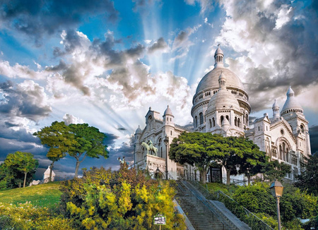 Clementoni puzzle 1000 hq montmartre 