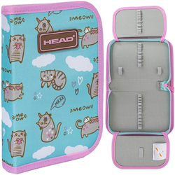 Piórnik pojedynczy dwuklapkowy bez wyposażenia Head Meow AC1 224862