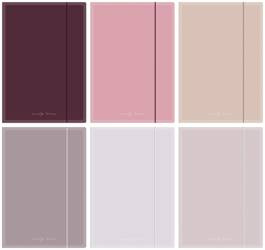 TECZKA Z GUMKĄ A4+ MAT NUDE 292902