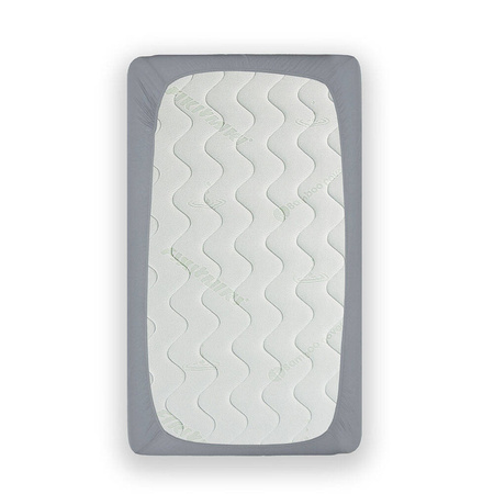Prześcieradło Bambus 75x75 cm (7w1) szare 317869
