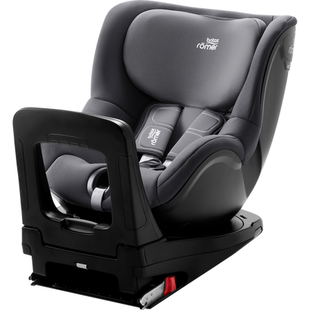 Britax romer dualfix i-size br storm grey fotelik samochodowy od urodzenia do 4 lat | 40 - 105 cm | 0 - 18 kg 