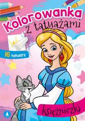 Kolorowanka z tatuażami Księżniczki 072815