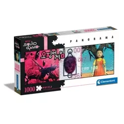 Clementoni Puzzle 1000 Panorama Netflix Squid Game 396948
