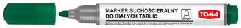 Marker suchościeralny do tablic Toma TO-266 okrągły zielony