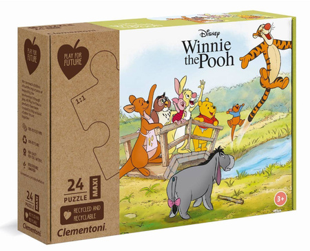 Clementoni puzzle 24 maxi super kolor kubuś puchatek