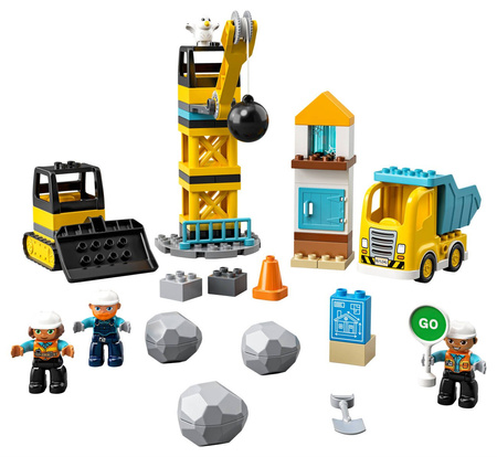 Lego 10932 rozbiórka kulą wyburzeniową v29