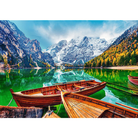 Puzzle Trefl 500 Jezioro Braies, Włochy 374865