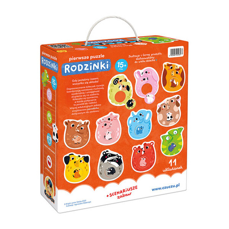 CzuCzu Pierwsze puzzle Rodzinki 15 mies.+ 494065