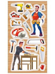 Naklejki Stolarz 153496