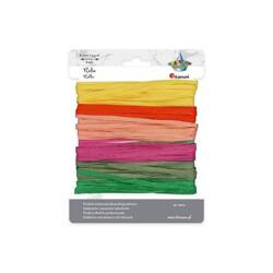 Sznurek raffia 2,5m x 6kol 677612