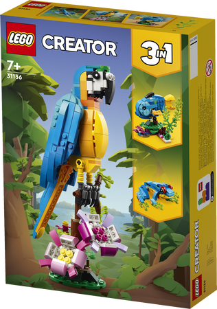 LEGO 31136 Creator Egzotyczna papuga 