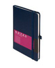 Notes kratka A6 Memofix granatowy 083189