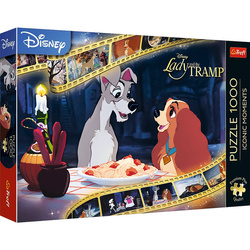 Puzzle Trefl 1000 Premium Plus Zakochany Kundel 108309
