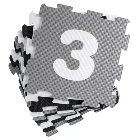 Mata piankowa cyfry B&W Smily Play 843519