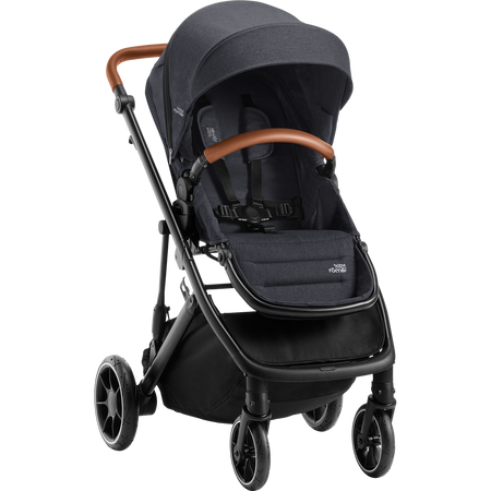 Britax Romer Zestaw 2w1 STRIDER M Black Shadow gondola + wózek spacerowy