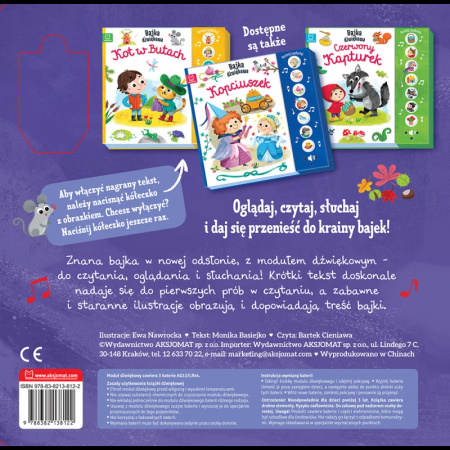Naciśnij i posłuchaj! Bajka dźwiękowa Trzy świnki 138122