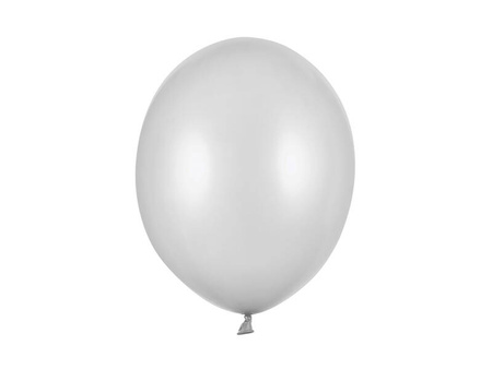Balon Metalik  14" A'100 Strong Silver Snow 485984