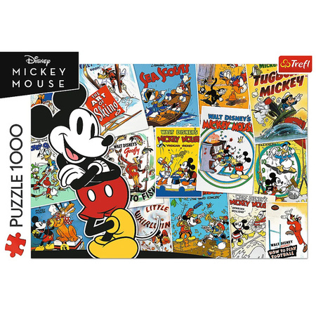 Puzzle Trefl 1000 W świecie Mikiego 107418
