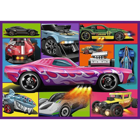 Puzzle Trefl 4x250 Wyścigowe auta 133127