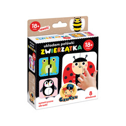 Czuczu Układam połówki Zwierzątka 18 miesięcy+ 491194