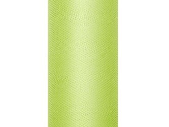 Tiul gładki, j. zielony, 0,3 x 9m