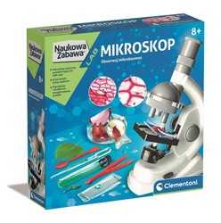 Clementoni Naukowa zabawa Doświadczenia z mikroskopem 508068
