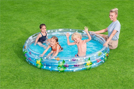 Bestway 51005 basen 183cm*33cm 3 pierścienie 480l