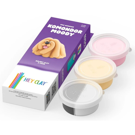 Hey Clay Psi przyjaciele komondor 3pak 245346