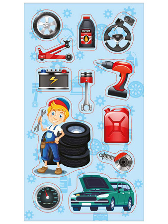 Naklejki Mechanik samochodowy 153526