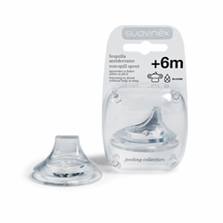 Suavinex Miękki ustnik do butelek| +4 m| Suavinex